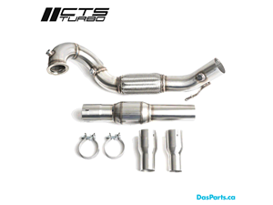 CTS Turbo 1.4T/1.5T 3" Downpipe with High Flow Cat for EA211